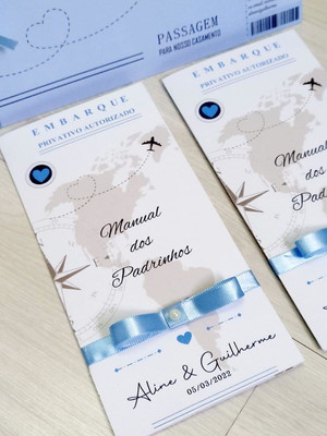 Manual dos padrinhos passagem aérea