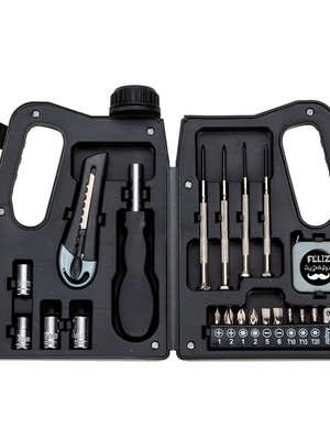 Kit ferramenta estojo 21 peças tipo óleo