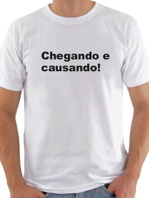 Camisa chegando e causando