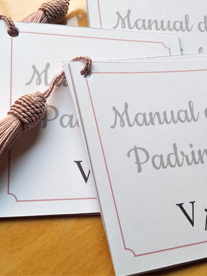 Manual dos padrinhos luxo