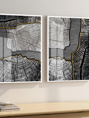 Quadros decorativos para sala modernos cinza moldura e vidro
