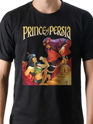 Camiseta camisa geek retro game jogo prince of persia
