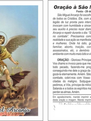 Oração - são miguel arcanjo