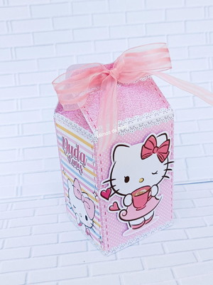 Caixa milk hello kitty
