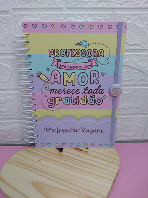 Caderno de planejamento professores universitário