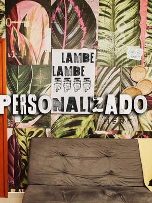 Kit 20 lambe lambe personalizado - sem devolução