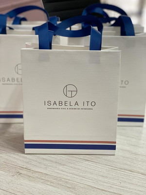 Sacola personalizada logo