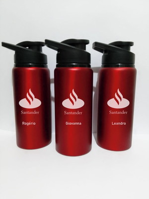 Garrafas de alumínio personalizadas