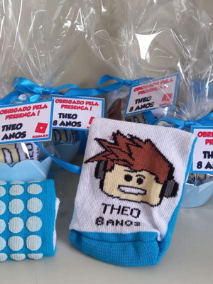 Meias personalizadas - roblox