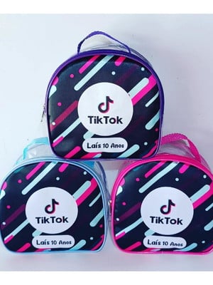 Bolsa de plástico tema tiktok