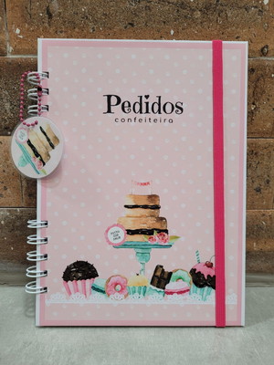 Caderno de pedidos boleira