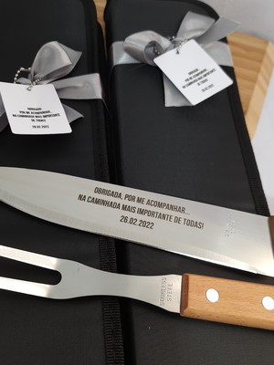 Kit churrasco 7447- noivos\padrinhos\empresas