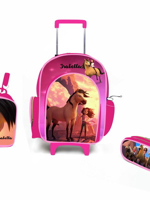 Kit de mochila escolar personalizada spirit