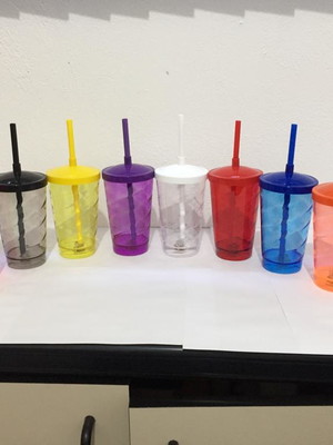 Copo shake twister com led de 500 ml sem personalização