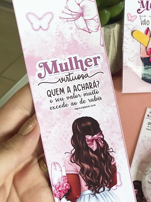 Marca página- mulher virtuosa