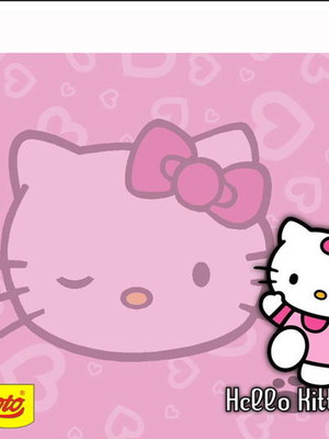 Rótulo para batom hello kitty