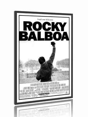 Quadro pôster filme rocky balboa m2 60x90