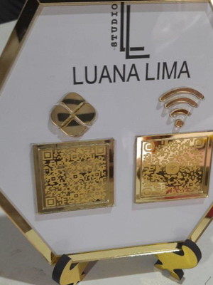 Placa qr-code