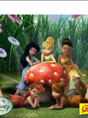 Rótulo para batom tinkerbell
