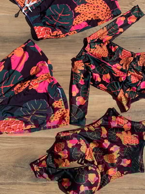 Biquínis para toda família kit moda praia