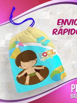 Saquinho surpresa pool party menino (envio rápido)