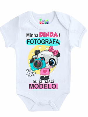 Body branco bebê meu dindo é fotografa eu ja nasci modelo