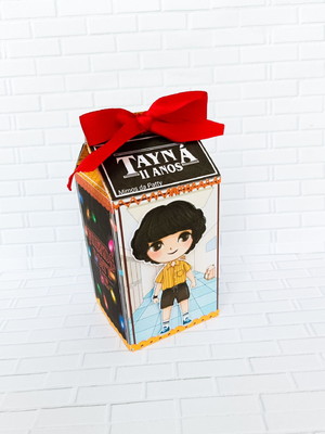 Caixa milk stranger things