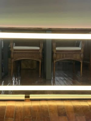 Espelho com iluminação em led 210cm l x 120 cm a
