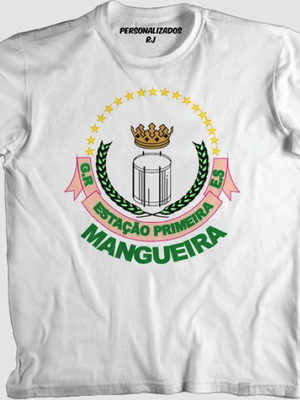 Camiseta mangueira carnaval escola de samba