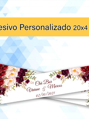 Rótulo adesivo para água personalizado atacado