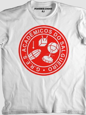 Camiseta acadêmicos do salgueiro carnaval escola de samba