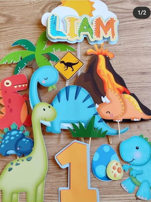 Kit adesivo sob medida dinossauro