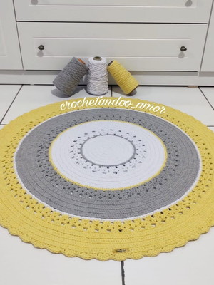 Tapete redondo ternurinha 87 cm
