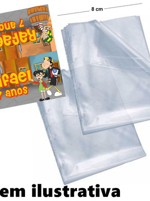 Lapela com saquinho para doces chaves