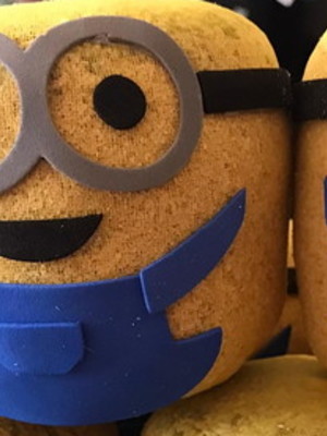 Boneco ecológico - minion