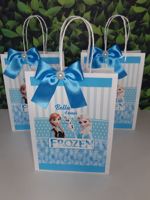 Sacola personalizada frozen