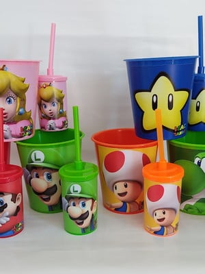 Lembracinha mario bros kit 2pç