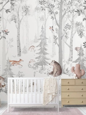 Papel de parede floresta e animais adcorista 1b31de7