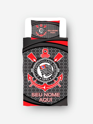 Lençol time de futebol com elástico