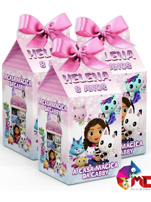 Caixa milk sem scrap a casa mágica de gabby