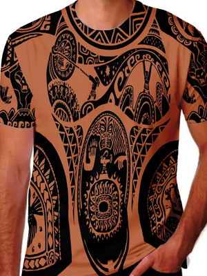 Camiseta infantil maui moana