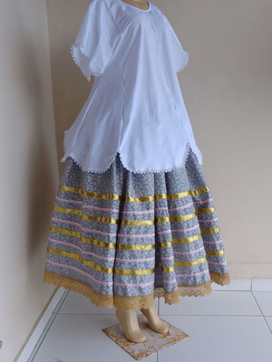 Conjunto de candomblé feminino