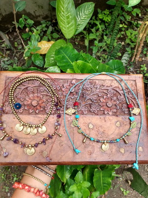 Gargantilhas/ colar micromacrame