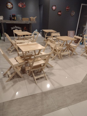 Mesa de bar dobravel 60x60