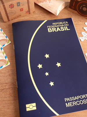 Caderno de assinatura - modelo passaporte - miolo 12 páginas