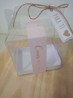 Caixa acetato para caneca tradicional obs nao incluí caneca