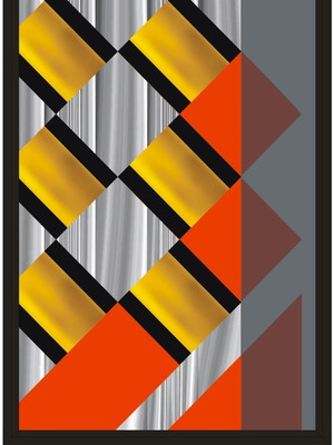 Quadros abstratos (tamanho "a")