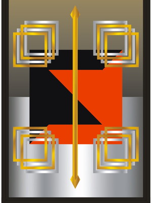 Quadros abstratos (tamanho "a")