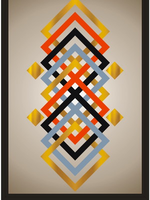 Quadros abstratos (tamanho "a")