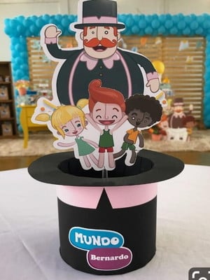 Mundo bita centro de mesa